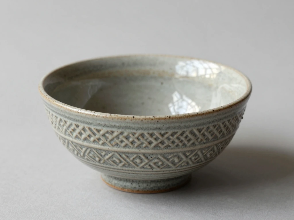 Plexironiz handcrafted ceramic decorative bowl